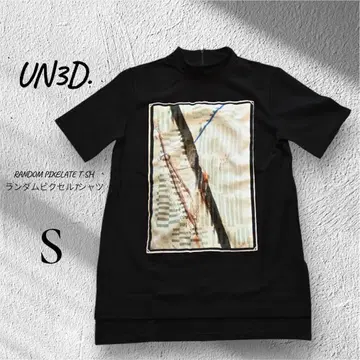 [새상품] UN3D. 랜덤 픽셀 T셔츠 36