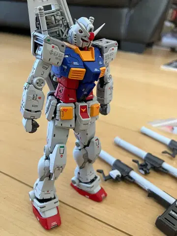 RG RX78-2 페인팅 완성품