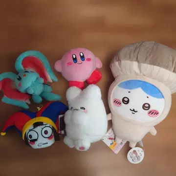 커비 에피린 치이카와 (먼작귀) 하나마루 유령 어메이징 디지털 서커스