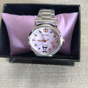 SEIKO 쿠로미 손목시계 핑크