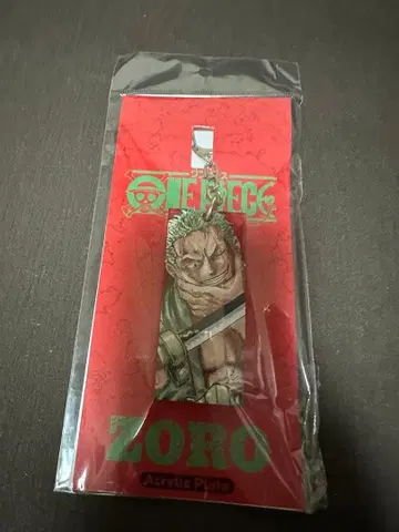 원피스 아크릴 키링 조로