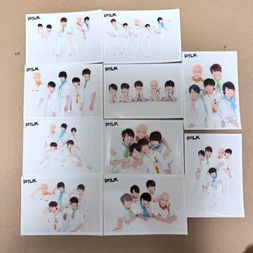 P!LK 에비라이 DISH// 스파드라 브로마이드 세트 10장