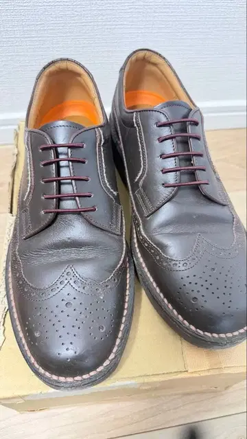 리갈 워커 드레스 슈즈 윙팁 비브람 605