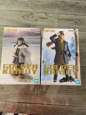 골든 카무이 피규어 스기모토 사이치 아시리파 2체 세트
