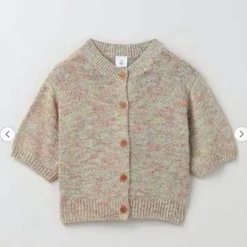 6 로크 라메 니트 가디건 반팔