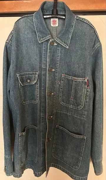 BOSSON LIGHT 데님 커버올 자켓