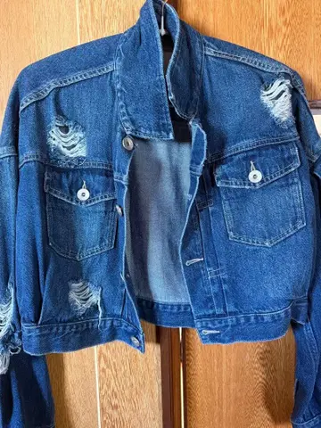 GYDA FitMeDenim 데미지 자켓