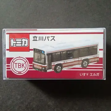 프로텍터 포장 특주 토미카 타치카와 버스 이스즈 엘가 별주 노선 버스