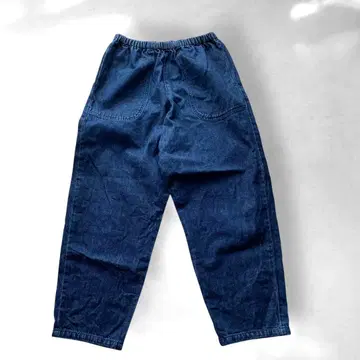 단톤 이지 팬츠 다크 블루 데님 허리밴딩 36