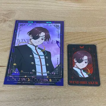 윈블 스오 하야토 카라테츠 콜라보 엽서 룸 특전 카드