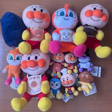 호빵맨 봉제 인형 묶음 판매