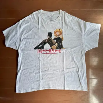 [ 하자품 ] 미사BOOK Death Note 데스노트T셔츠 3XL 레어