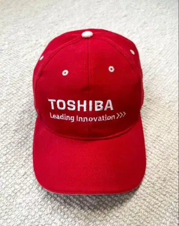 도시바 기업 캡 레드