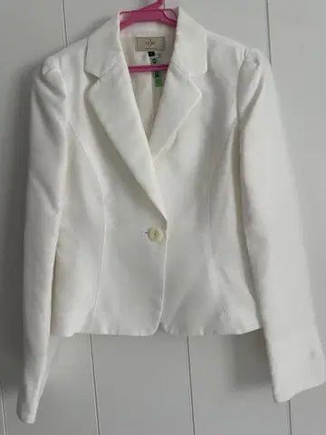 Sju 화이트 테일러드 자켓 S
