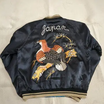 테일러 토요 스카잔 리버서블 독수리 용 블랙 블루 M 사이즈