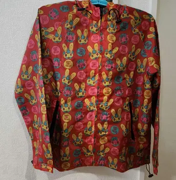 초레어 레어 해피트리프렌즈 바람막이 나일론 후드티