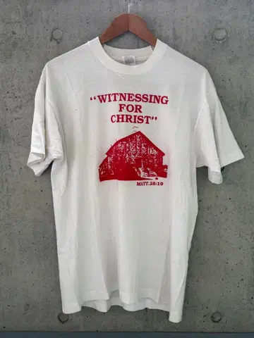 90s FRUITOFTHELOOM 싱글 스티치 T셔츠 빈티지