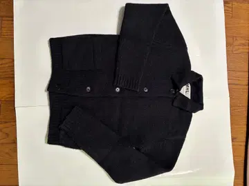 마가렛호웰 가디건 다크 네이비 두꺼운 원단 사이즈 II