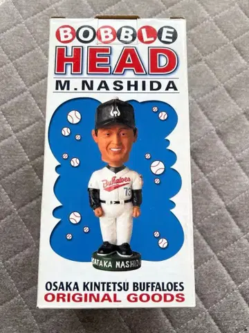 보블헤드 피규어 스즈키 케이지 나시다 마사타카 오사카 긴테츠 버팔로스