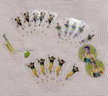 테니뮤 시텐 클리어 부채 타코야키 카드 토야마 치토세 코이시카와