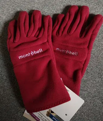 미사용 Mont-bell 윈드스토퍼 써멀 글러브 M