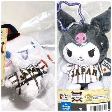 사무라이 재팬 산리오 복권 다이토 복권 봉제 인형 SANRIO 야구