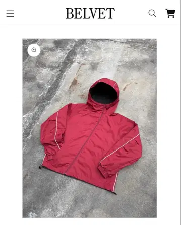 [ 완판템 ] Belvet 리버서블 나일론 지퍼 자켓