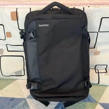 tomtoc 블랙 백팩 40L