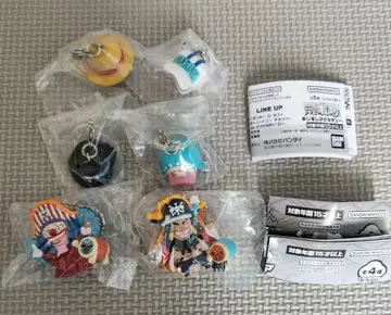 원피스 메지루시 액세서리 태고의 달인 스윙 피규어 6세트