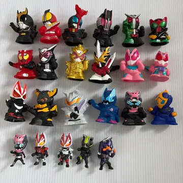 세트 판매: 가면라이더 소프트 비닐 손가락 인형 외