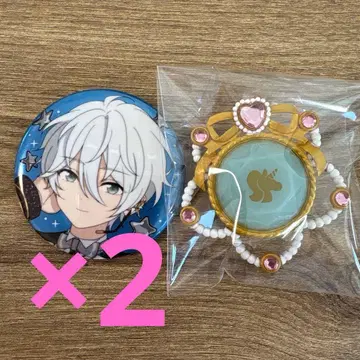 칸나 앙스타 스타라이 10th set E 캔뱃지 2개