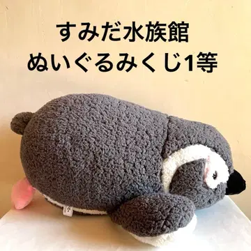 [1등] 스미다 수족관 펭귄 봉제 인형 복권 특대형