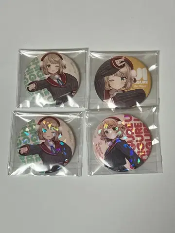 시구레우이 캔뱃지 보통 2개 캔뱃지 홀로 2개 시부야 TSUTAYA