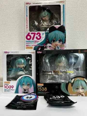 넨도로이드 하츠네 미쿠 심포니 묶음 판매 (덤 포함)