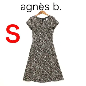 H6317 에네스베 A라인 꽃무늬 롱 원피스 Y2K