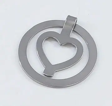 조지 젠슨 머니클립 스테인리스 오픈 하트