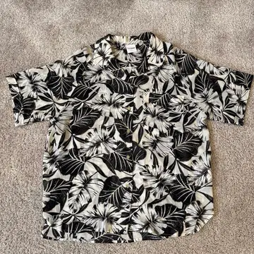 CIAOPANIC 보태니컬 무늬 하와이안 셔츠