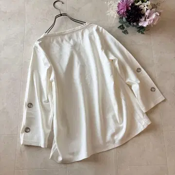 NO.4-117 MARINA RINALDI 9부 소매 티셔츠 S