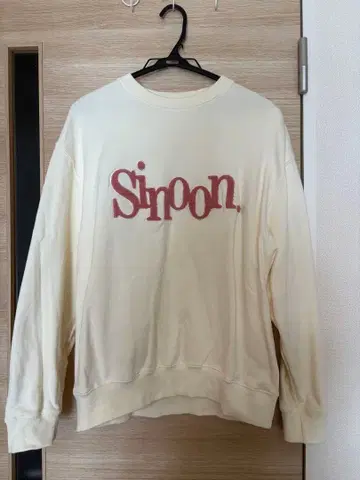 [ Sinoon. ] 로고 프린트 맨투맨/트레이닝복