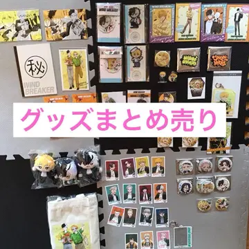 WIND BREAKER 윈브레 굿즈 니이 사쿠라하루 아크릴 스탠드 캔뱃지