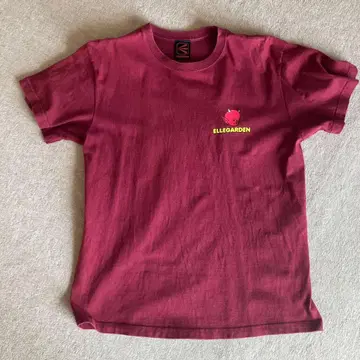 ELLEGARDEN 버건디 T셔츠 L 사이즈