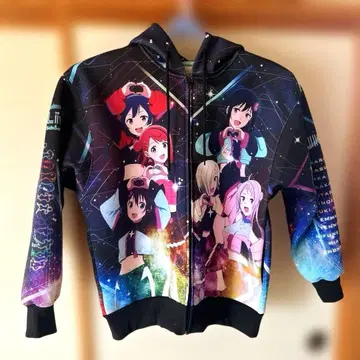 러브 라이브! 니지가사키 학원 스쿨 아이돌 동호회 후드티 XL