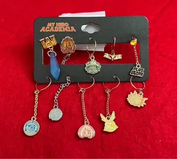 히로아카 히어로 아카데미아 아이자와 데쿠 캇짱 귀걸이 세트