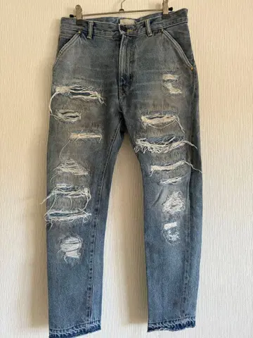 BED J.W FORD 베드 제이더블유 포드 데미지 데님