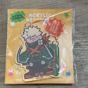 바쿠고 카츠키 미즈사와 비누 콜라보 빅 아크릴 키링