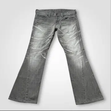 TORNADO MART 토네이도 플레어 데님 팬츠 그레이 LL