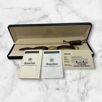 HAMILTON 해밀턴 토노형 골드 쿼츠 여성용 스몰 세컨드