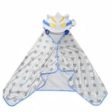 울트라맨 고양이 후드 담요 울트라맨 히카리