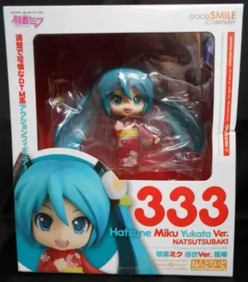 굿스마일컴퍼니 넨도로이드 하츠네 미쿠 유카타ver. 나츠츠바키 333