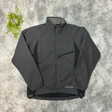 몽벨 M 패딩 자켓 무지 그레이 등산 신살레이트 스트레치 경량